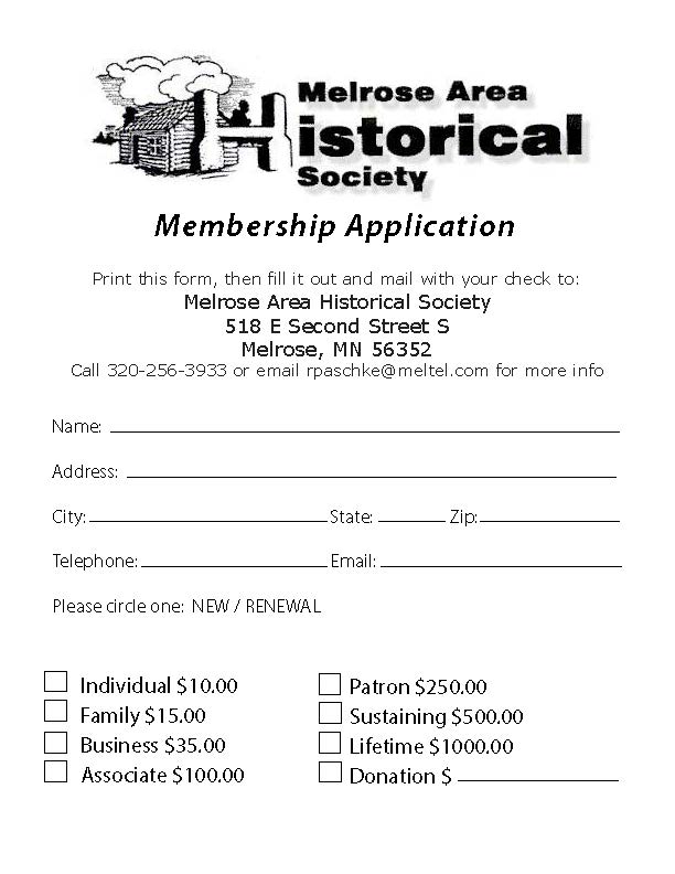 Membership information